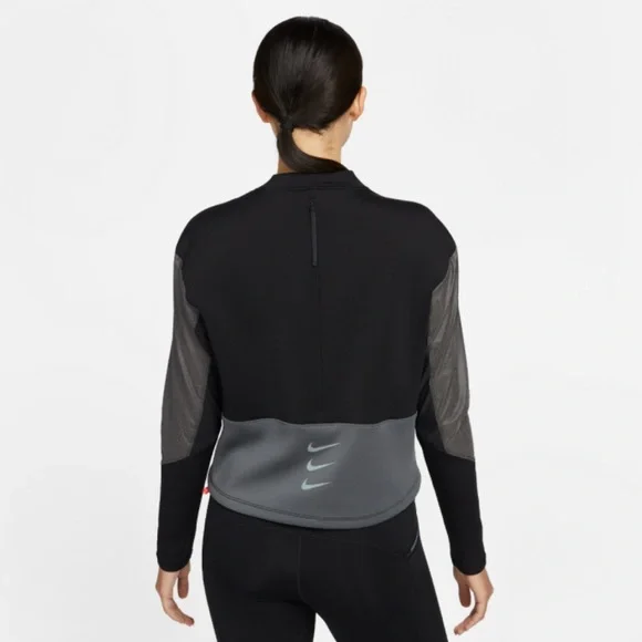 Nike Running Division Crew Long Sleeve Shirt Medium - Picture 2 of 13